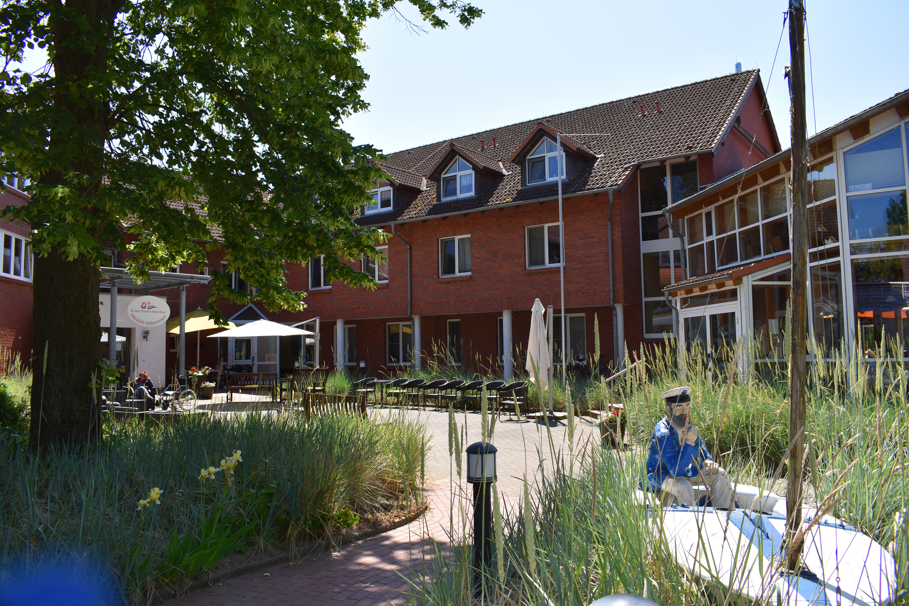 Außenansicht des Innenhofes